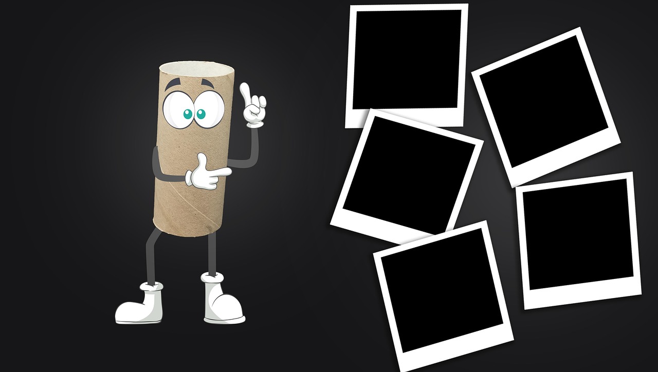 Rotoli di carta igienica vuoti trasformati in oggetti creativi e utili.